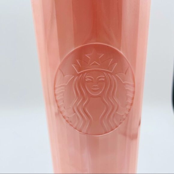 Starbucks Pink Marble Pearl 24 oz. Tumbler - Picture 4 of 4